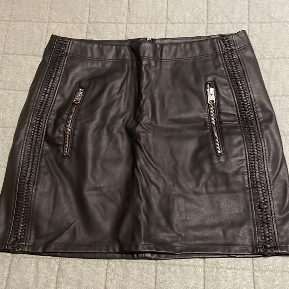 Leather Skirt